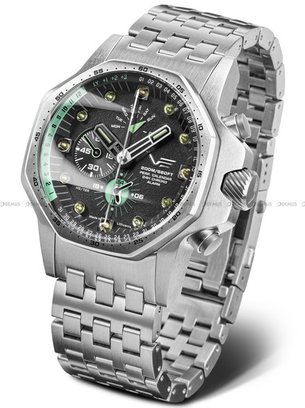 Zegarek Męski Vostok Europe Atomic Age Oppenheimer YM86-640A695B - Zestaw