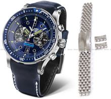 Zegarek Męski Vostok Europe Batiscafos Chrono 6S21-511A772B - Zestaw