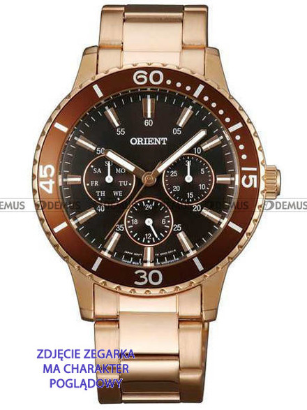 Bransoleta do zegarka Orient FUX02001T0, FUX02002Z0, FQC0T001Z0 - KDEUURR - 18 mm