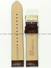 Skórzany pasek do zegarka Orient UDFJBAT, 22 mm, Brązowy