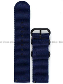 Nylonowy pasek do zegarka Nato PND2.24.5, 24 mm, Niebieski