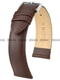 Skórzany pasek do zegarka Hirsch 01502010-2-22, 22 mm, Brązowy