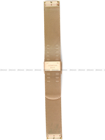 Bransoleta mesh do zegarka - Rochet Asti 2265189 - 18-20 mm - Różowe złoto