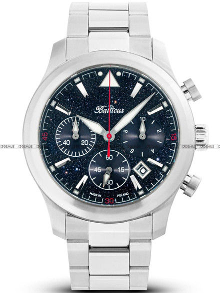 Zegarek Męski Balticus Flying Seal BALFSQCHAVE - Limitowana Edycja 100 sztuk - dodatkowy pasek w zestawie