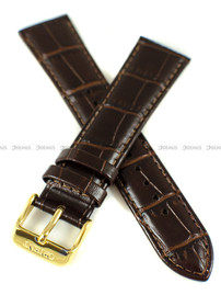 Skórzany pasek do zegarka Orient UL002011K0, 21 mm, Brązowy