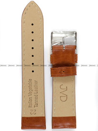 Pasek skórzany do zegarka - JVD R42210/22 - 22 mm