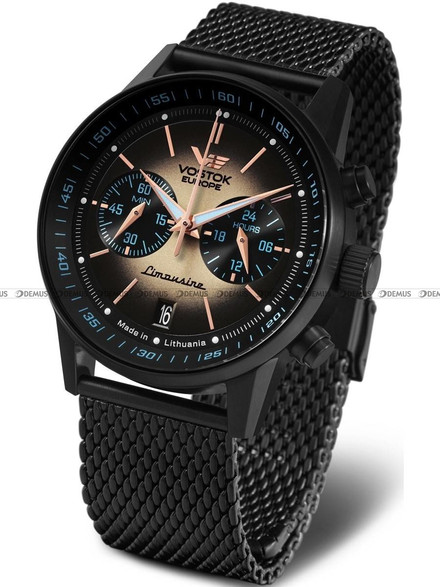 Vostok Europe GAZ-14 Limousine VK64-560C691B Zegarek Męski - Limitowana edycja