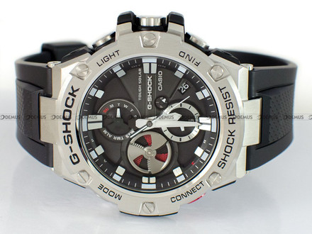Zegarek Casio G-Shock Radio Controlled GST-B100-1AER Męski, Kwarcowy, Wskazówkowo-Elektroniczny