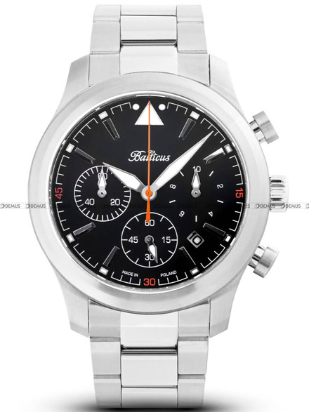 Zegarek Męski Balticus Flying Seal BALFSQCHBLA - Limitowana Edycja 50 sztuk - dodatkowy pasek w zestawie