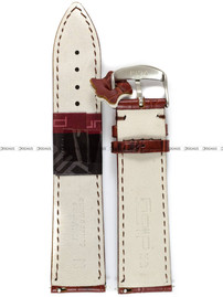 Pasek skórzany do zegarka - Diloy 424.22.8 - 22 mm