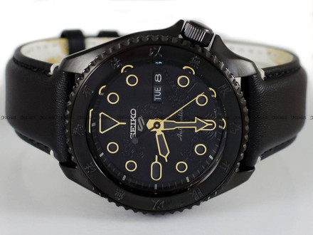 Zegarek Męski Seiko Automatic 5 Sports 55th Anniversary Bruce Lee SRPK39K1 - Limitowana Edycja