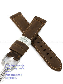 Pasek do zegarka skórzany - Morellato A01X6121D71032ST20 - 20 mm