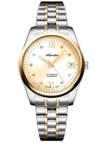 Zegarek Damski Automatyczny z Diamentami Adriatica A3198.2181DA - W zestawie rotomat