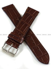 Skórzany pasek do zegarka Tommy Hilfiger Tommy-Hilfiger-1710416, 22 mm, Brązowy