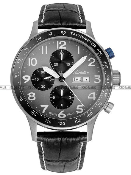 Zegarek Adriatica Mechaniczne A1963.4227A Męski, Automatyczny, Wskazówkowy