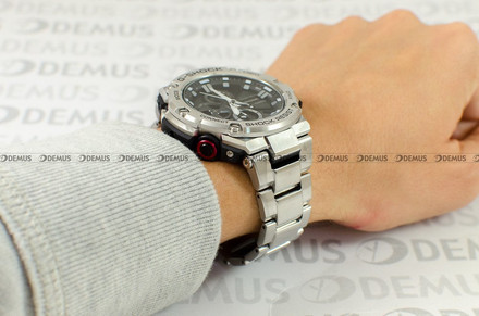 Zegarek Casio G-Shock Radio Controlled GST-B100D-1AER Męski, Kwarcowy, Wskazówkowo-Elektroniczny
