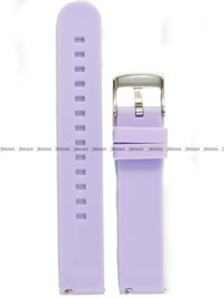 Pasek silikonowy do zegarka - MPM RJ.15347.1818.2424.L - 18 mm