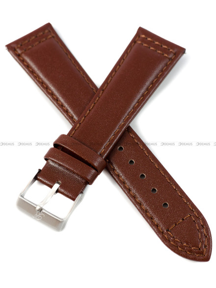 Pasek skórzany do zegarka Balticus Flying Seal - Latająca Foka BALFSGRE - 22 mm