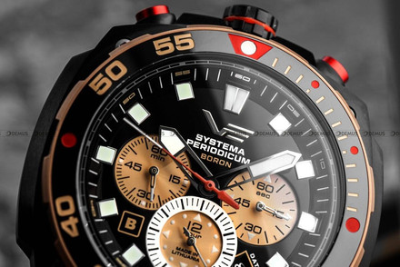 Zegarek Męski Vostok Europe Systema Periodicum Boron VK67-650E721