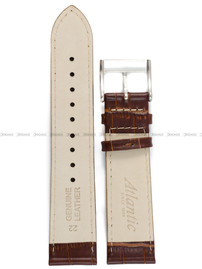 Pasek do zegarka skórzany Atlantic - PA ATL SKORA BRAZ KROK-M 22S - 22 mm