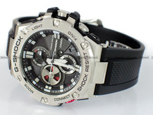 Zegarek Casio G-Shock Radio Controlled GST-B100-1AER Męski, Kwarcowy, Wskazówkowo-Elektroniczny