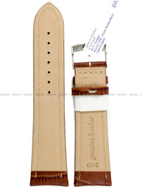 Skórzany pasek do zegarka Morellato A01U3252480041CR24, 24 mm, Brązowy