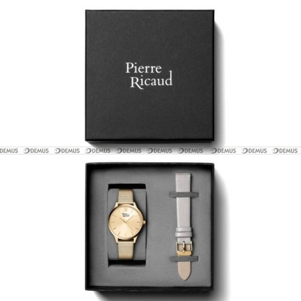 Zegarek Damski Pierre Ricaud P22045.1161Q - SET - Dodatkowy pasek w zestawie
