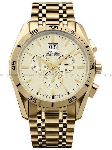 Zegarek Adriatica Mens Fashion A8202.1111CH Męski, Kwarcowy, Wskazówkowy