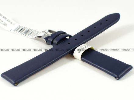 Skórzany pasek do zegarka Morellato A01X5126875062CR14, 14 mm, Niebieski