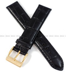 Pasek do zegarka skórzany Atlantic - PA ATL SKORA CZAR KROK 20/18GP - 20 mm