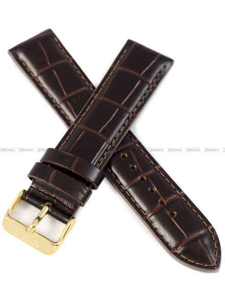 Pasek skórzany do zegarka Orient RA-AC0F04S10D - UL00A011G0 - 22 mm