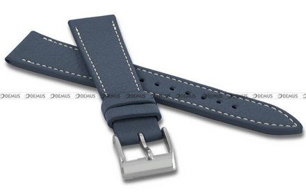 Pasek skórzany do zegarka - LAVVU LSAAL22 - 22 mm