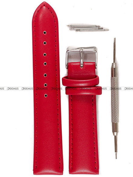 Pasek do zegarka - Demus PSC1.20.4 - 20 mm - Narzędzie do wymiany paska w zestawie