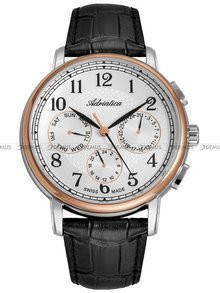 Zegarek Adriatica Mens strap A8256.R223QFXL Męski, Kwarcowy, Wskazówkowy