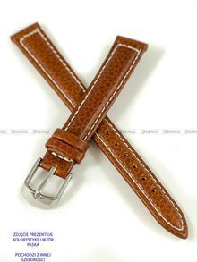 Skórzany pasek do zegarka Pacific W71.24.3.7, 24 mm, Brązowy