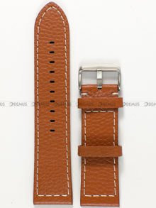 Skórzany pasek do zegarka Pacific W45.24.3.7, 24 mm, Brązowy