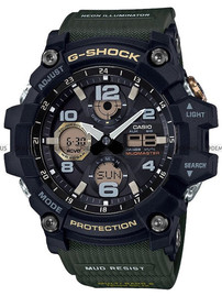 Zegarek Casio G-SHOCK Radio Controlled GWG-100-1A3ER Męski, Kwarcowy Radio Controlled, Wskazówkowo-Elektroniczny