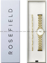 Zegarek Damski Rosefield The Small Edit 26WGSG-X278 - bransoletka w zestawie