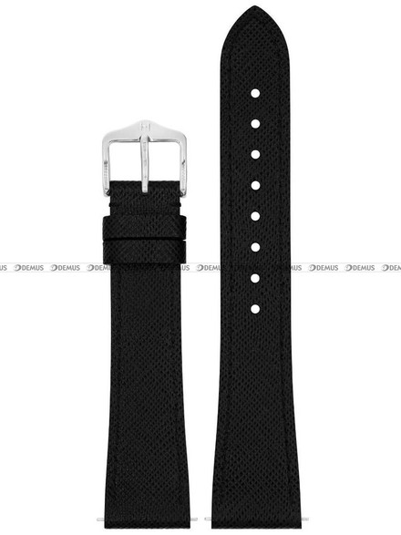 Pasek skórzany do zegarka - Hirsch Giffone 01875150-2-20 - 20 mm - Zwężany