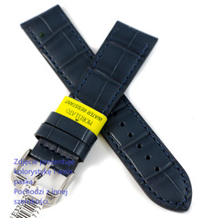 Wodoodporny Pasek skórzany do zegarka - Morellato A01X6081E32062CR24 - 24 mm