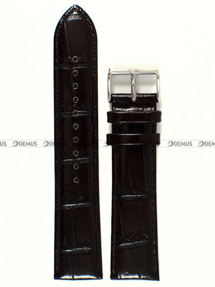 Skórzany pasek do zegarka Orient UDDYEST, 22 mm, Brązowy