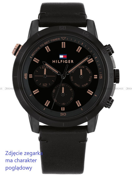Pasek skórzany do zegarka Tommy Hilfiger 1792110 - 22 mm