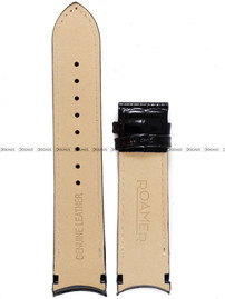 Pasek skórzany do zegarka Roamer 508837 41 50 05 - bez klamerki