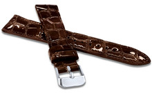 Pasek skórzany do zegarka - LAVVU LSAGC20 - 20 mm