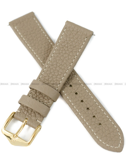 Pasek skórzany z do zegarka - Hirsch Bologna 01802137-1-20 M - 20 mm