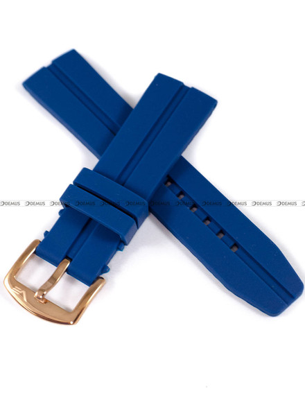 Pasek silikonowy do zegarka Vostok Europe Expedition 6S21-595B645 - 24 mm