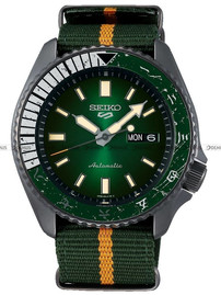 Zegarek Męski Seiko 5 Sports NARUTO & BORUTO - ROCK LEE SRPF73K1 - Limitowana edycja