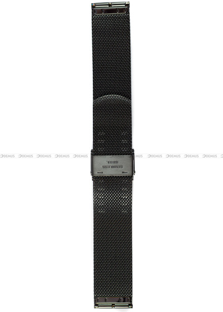 Bransoleta mesh do zegarka - Rochet Asti 2275181 - 20-22 mm - czarna