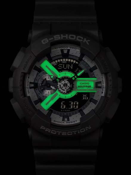Zegarek Męski G-SHOCK Original Hidden Glow GA 110HD 8AER