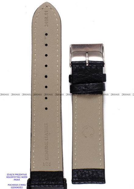 Pasek skórzany do zegarka - Condor 348R.01.20.W - 20 mm